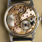 Montre vintage Buren Grand Prix Super Slender, calibre 1000, vue du mouvement