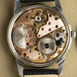 Montre vintage Buren Grand Prix Super Slender, calibre 1000, vue du mouvement