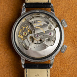 Mouvement automatique Jaeger-LeCoultre calibre K825 à fonction réveil, montre vintage