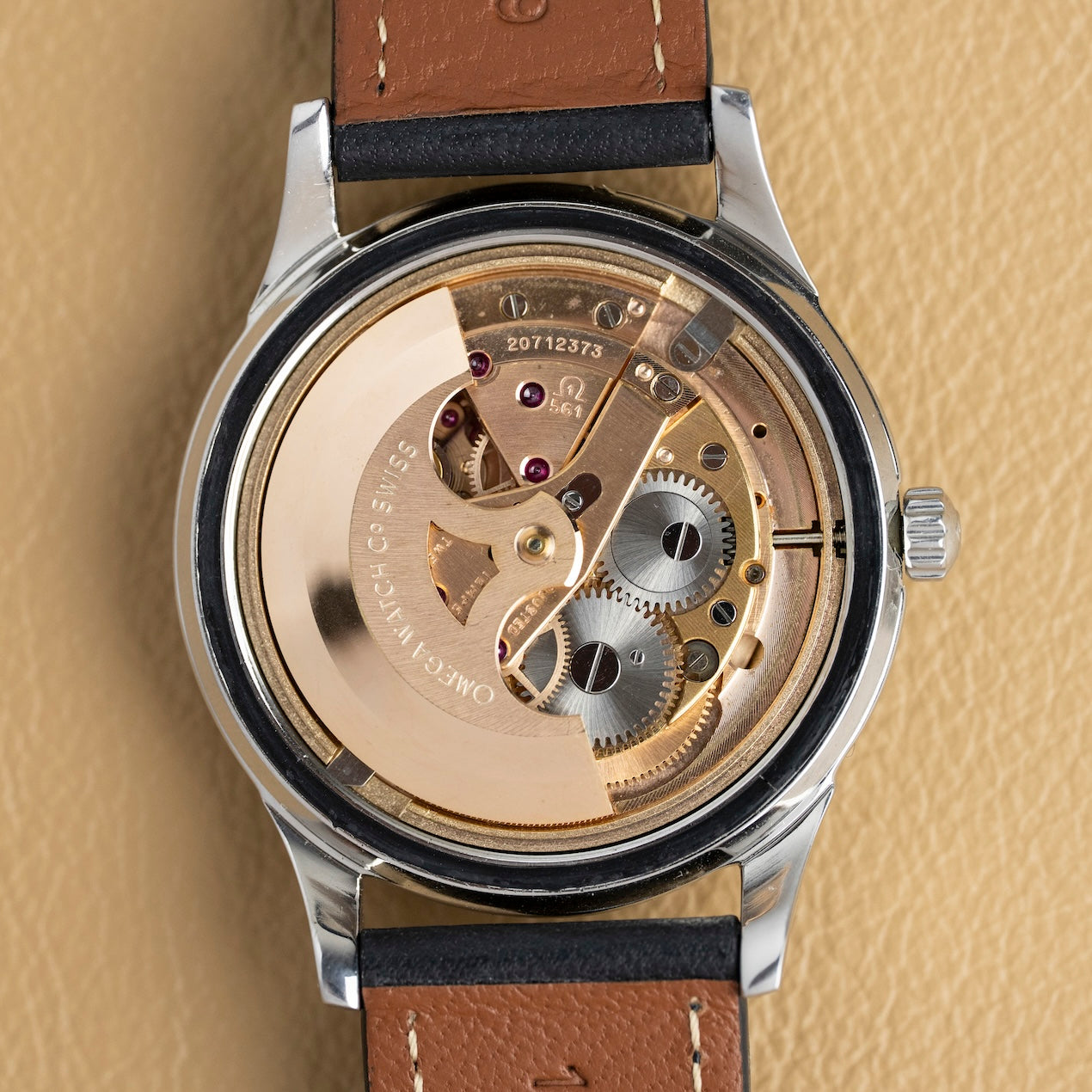 Movimiento automático Omega calibre 561 certificado cronómetro, reloj vintage