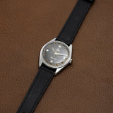 Omega Seamaster Ranchero vintage sur bracelet cuir noir