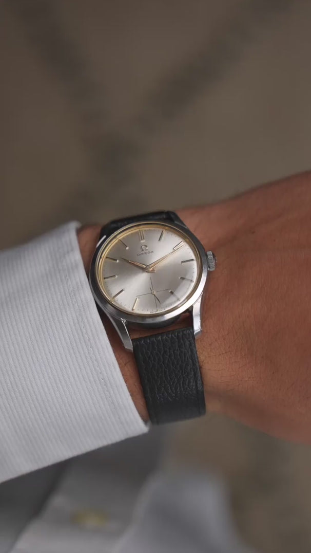 Omega Jumbo 2639-12 sunburst dial 1952