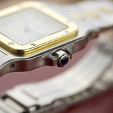 Cartier Santos Carrée 2961 Godron 1990
